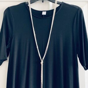 EXPRESS silver necklace, multistrand